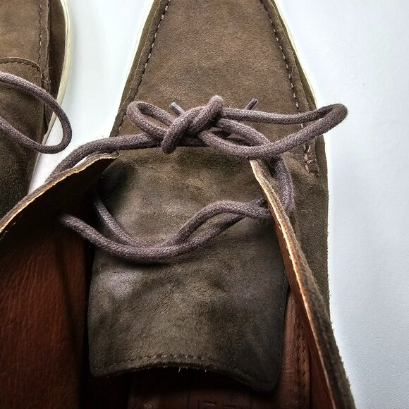 Mercanti Fiorentini Relax Suede Chukka Ankle Boot Shoes Men's Size 10M Brown - Picture 9 of 10